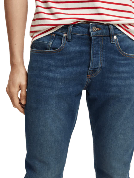 ESSENTIALS RALSTON IN COTTON - CLASSIC BLUE - Image 3