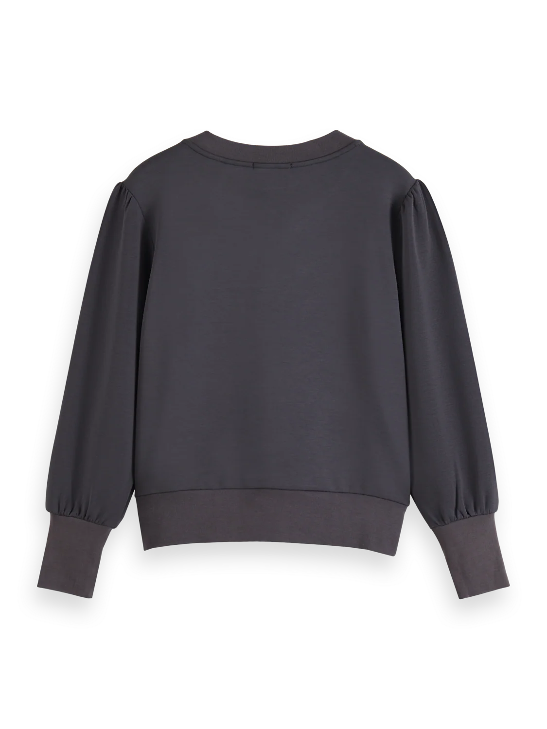 RUCHED YOKE SEAM MODAL SWEATSHIRT - Image 7
