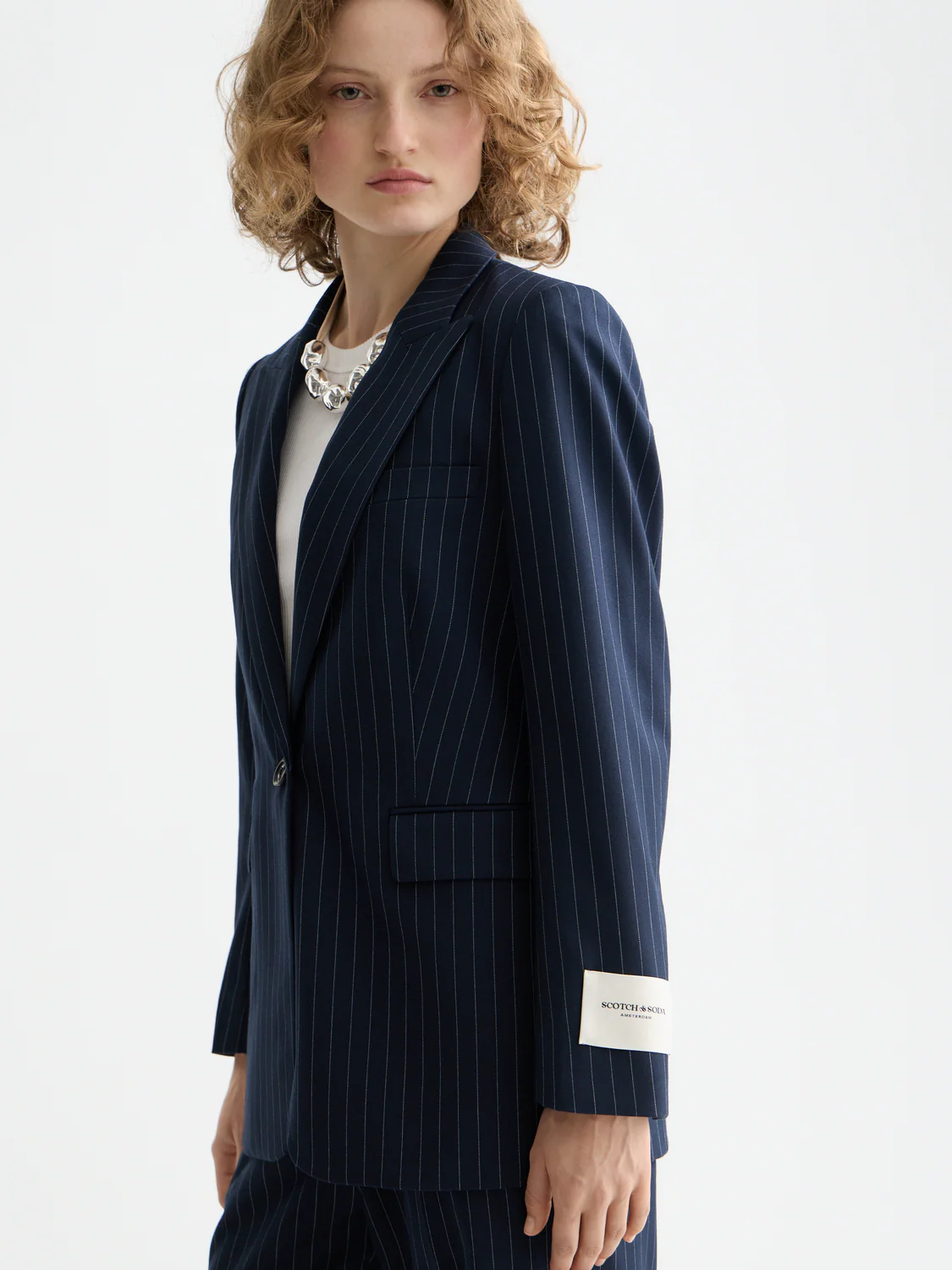 Essentials fitted blazer - Image 10