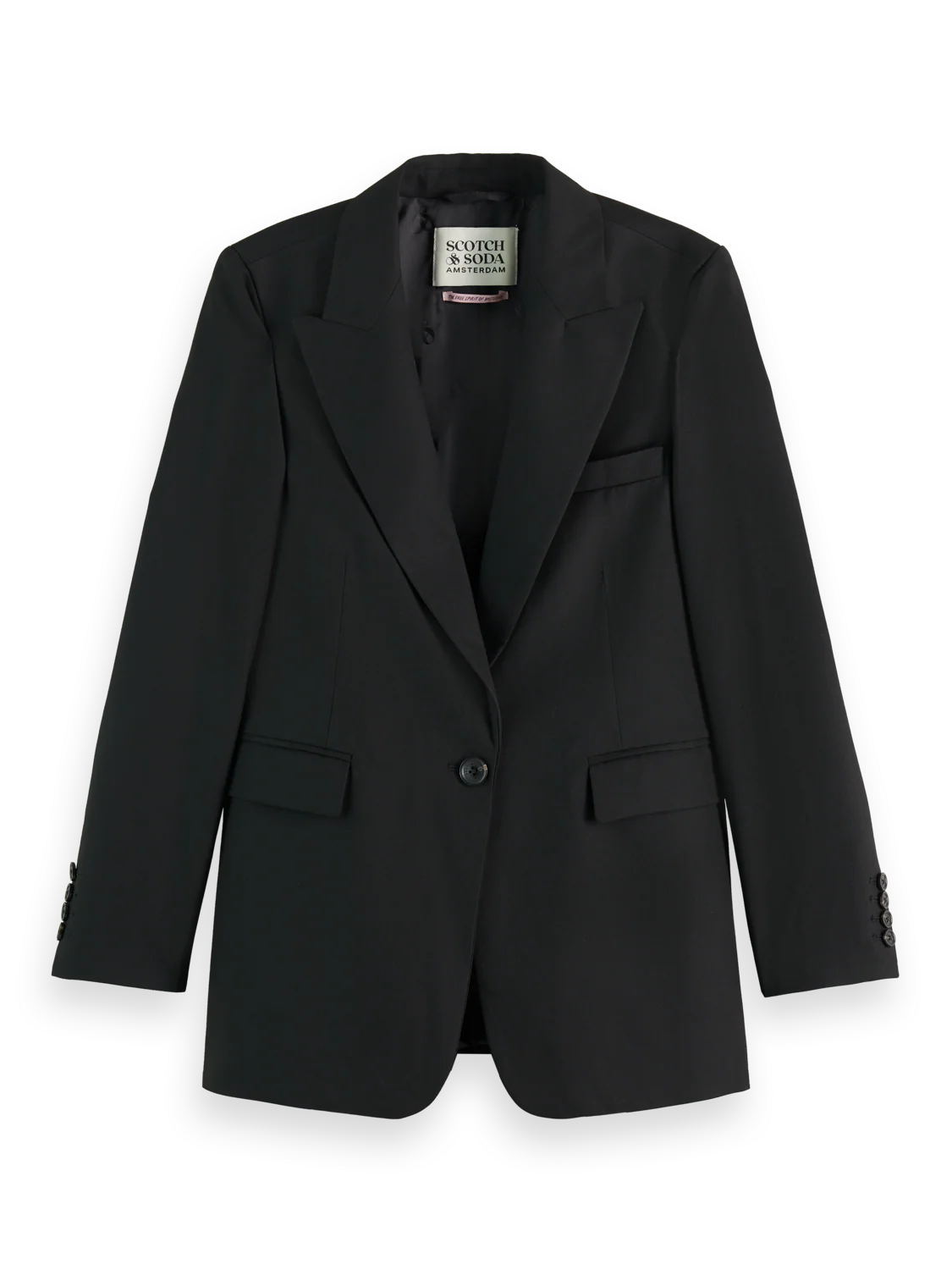 Essentials fitted blazer - Image 5
