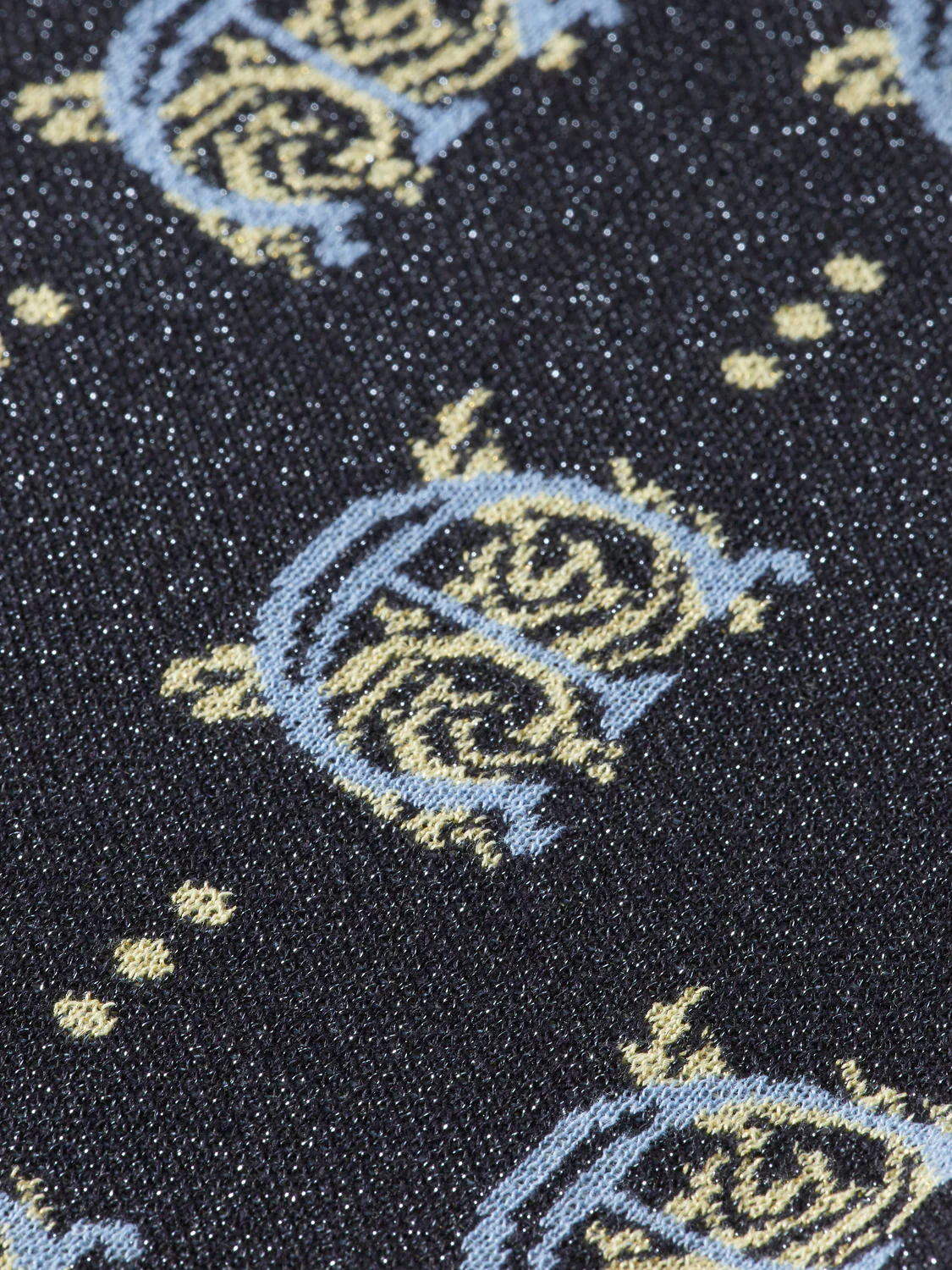 Jacquard knitted trousers - Image 7