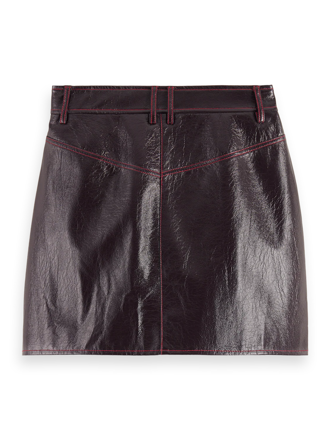 FAUX LEATHER MINI SKIRT - Image 4