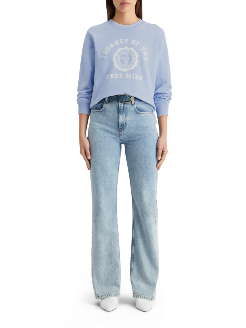 Chest artwork regular fit sweatshirt - Image 8