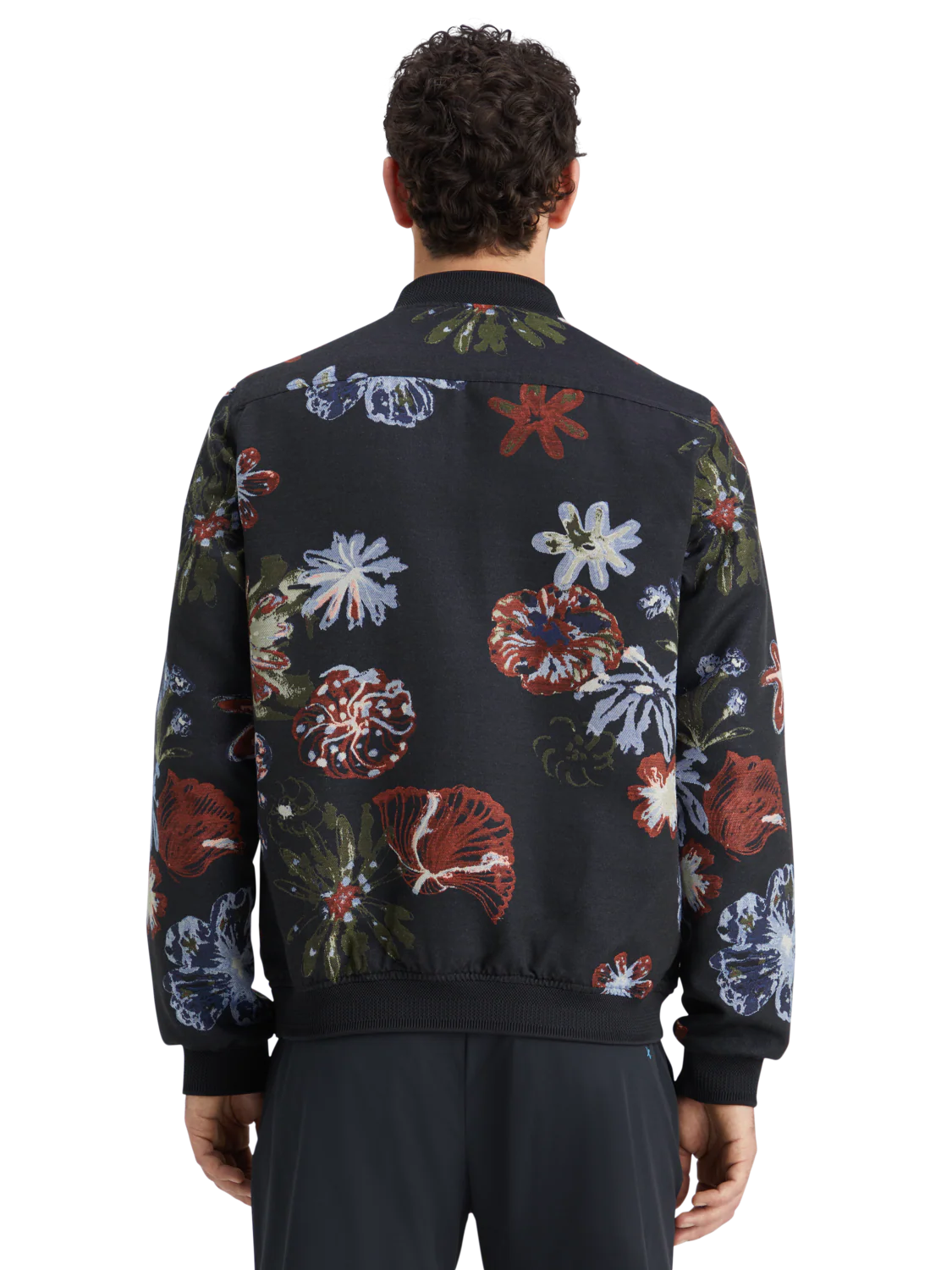 Jacquard bomber jacket - Image 2