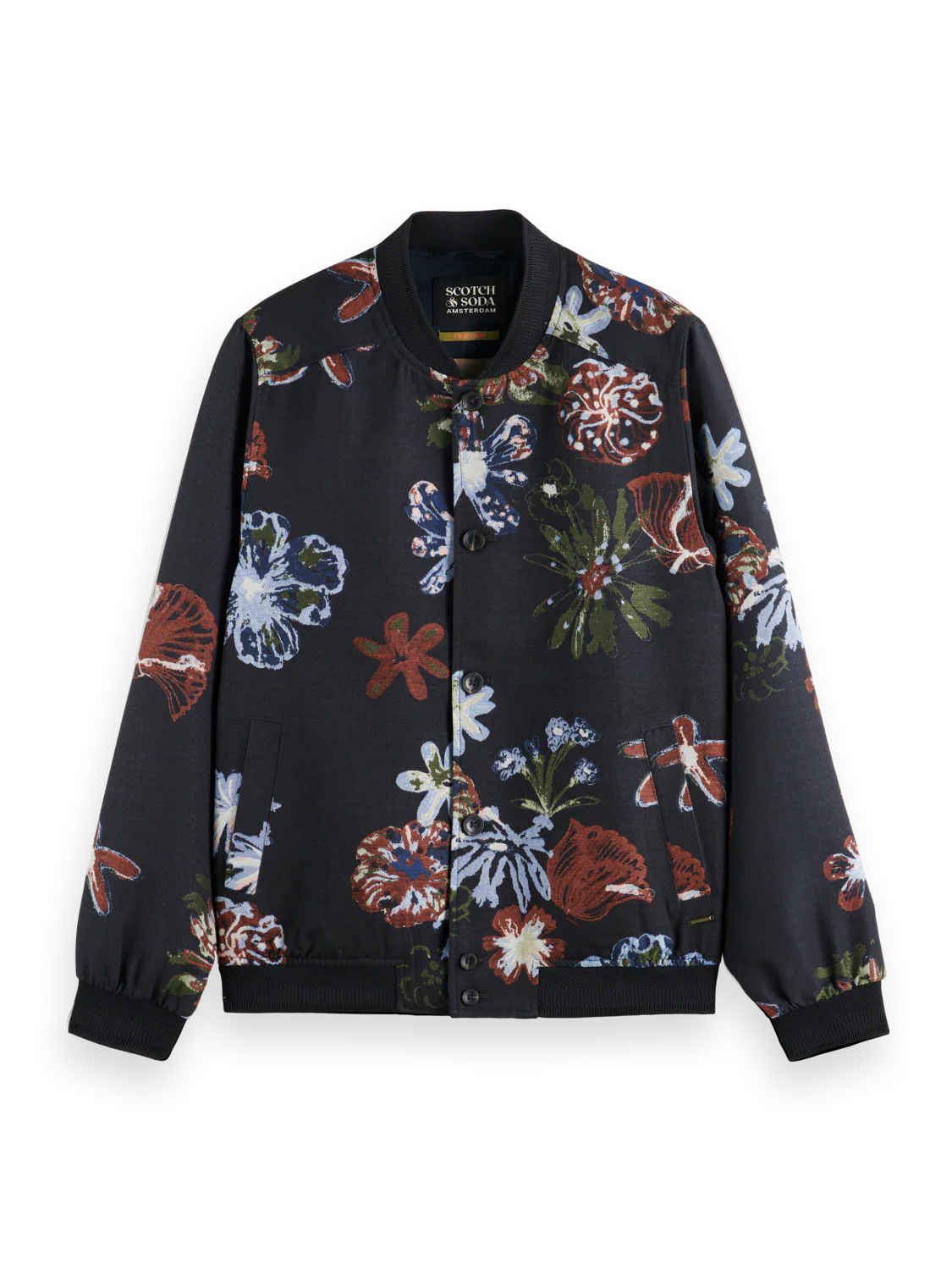 Jacquard bomber jacket - Image 3