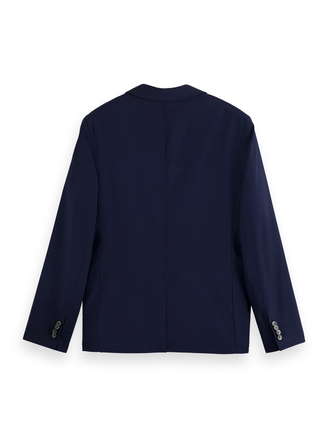 ESSENTIALS UNCONSTRUCTED PEAK LAPEL WOOL BLAZER - Image 6