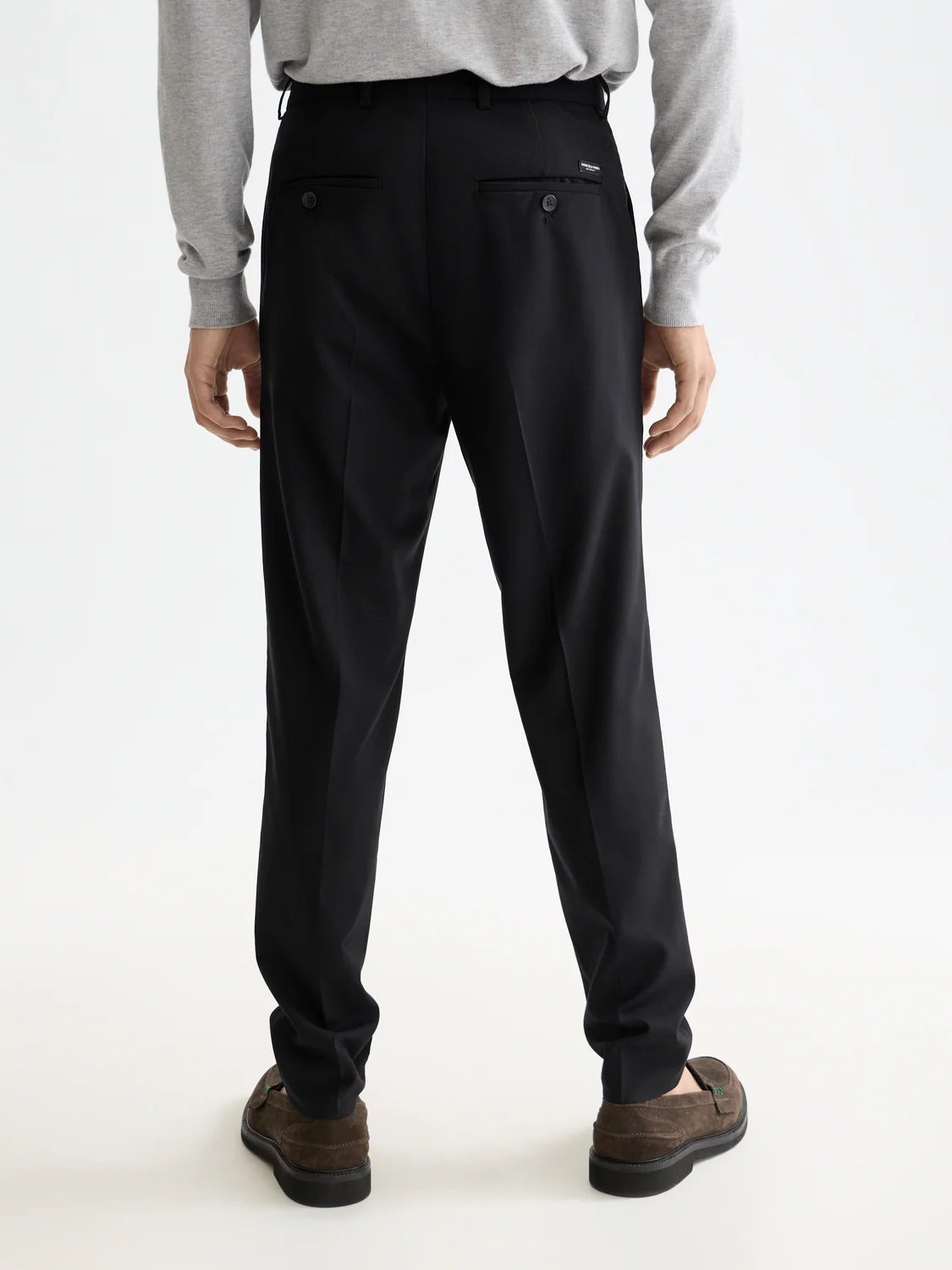Essentials RELAXED STRAIGHT WOOL BLEND CHINO - Image 11