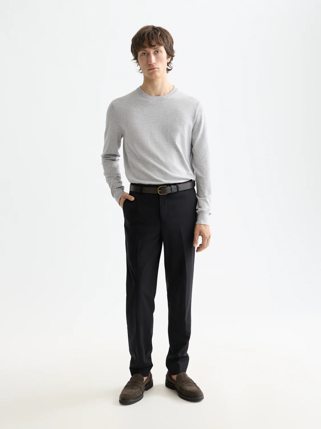 Essentials RELAXED STRAIGHT WOOL BLEND CHINO - Image 8