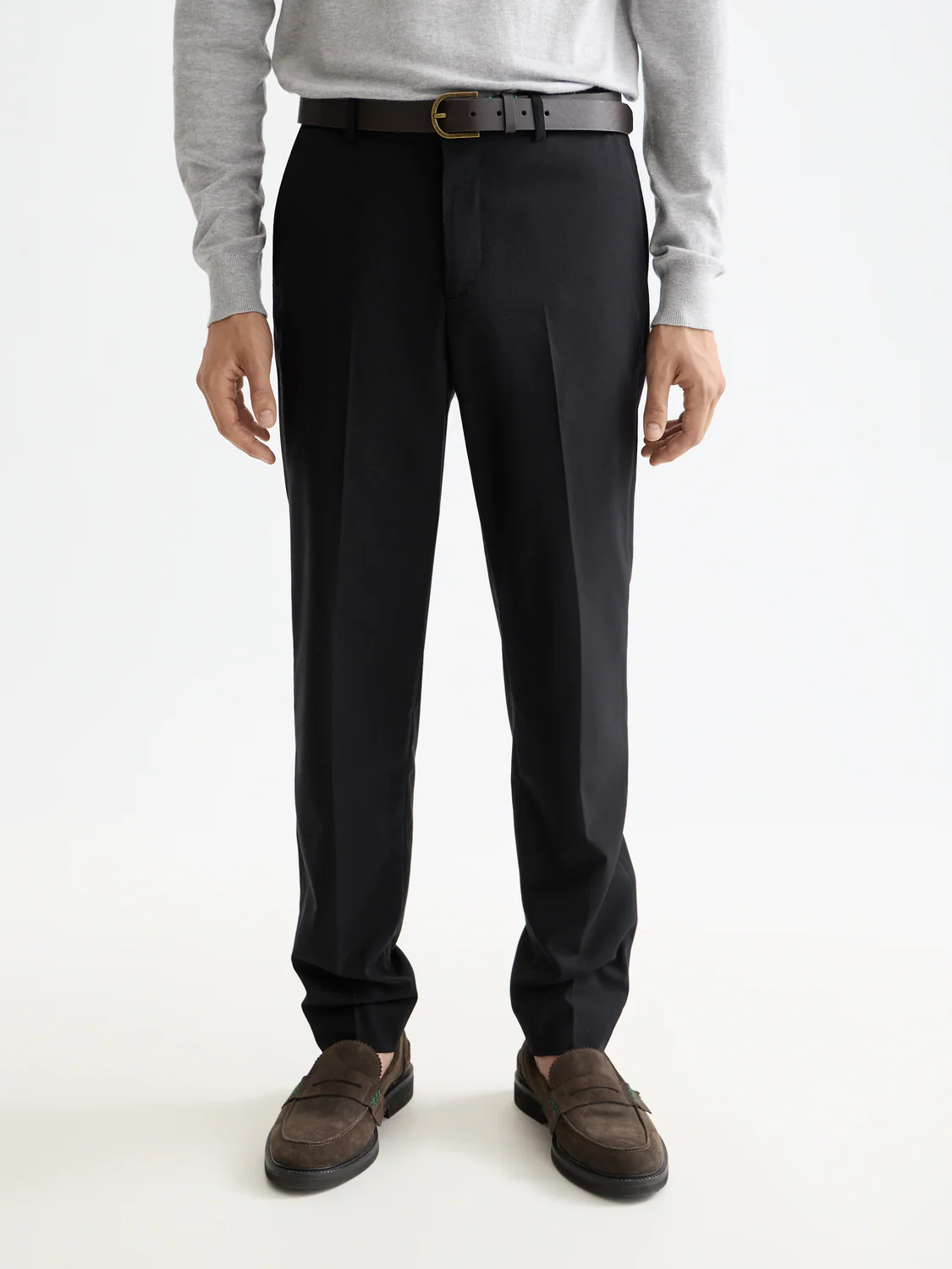 Essentials RELAXED STRAIGHT WOOL BLEND CHINO - Image 9