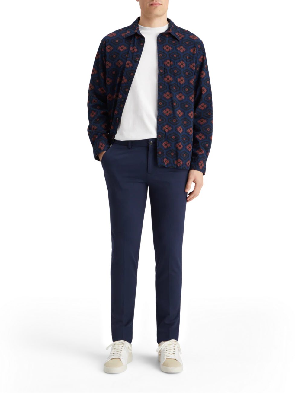 Printed seersucker shirt - Image 6