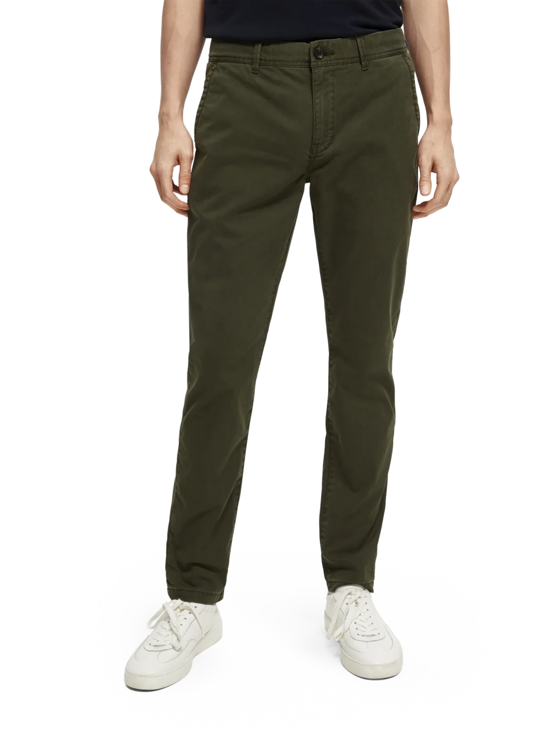 ESSENTIALS - STUART REGULAR SLIM-FIT CHINO - Image 26