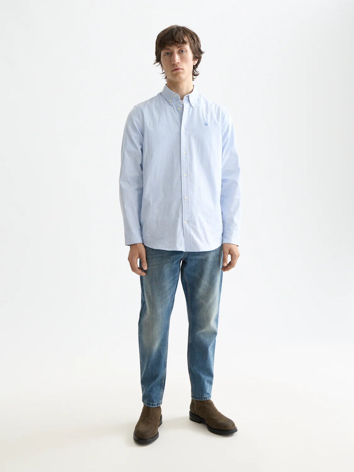 Essentials OXFORD STRIPE Shirt - Image 3