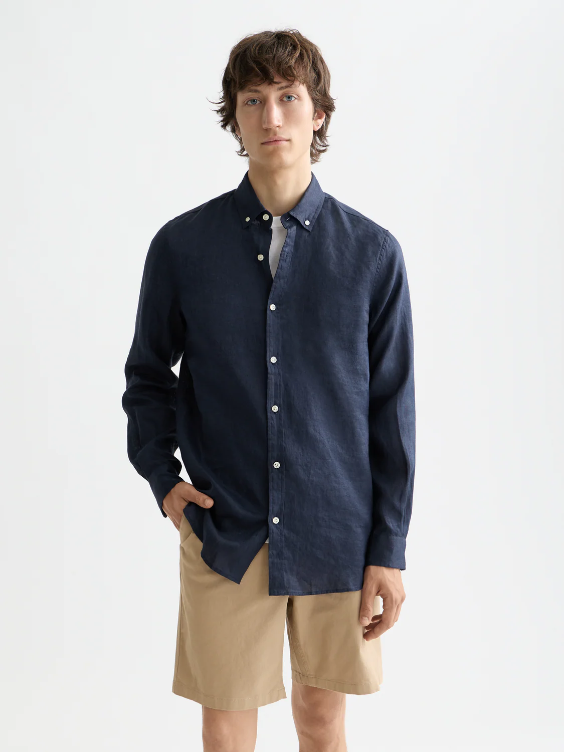 Essentials Linen Shirt - Image 15