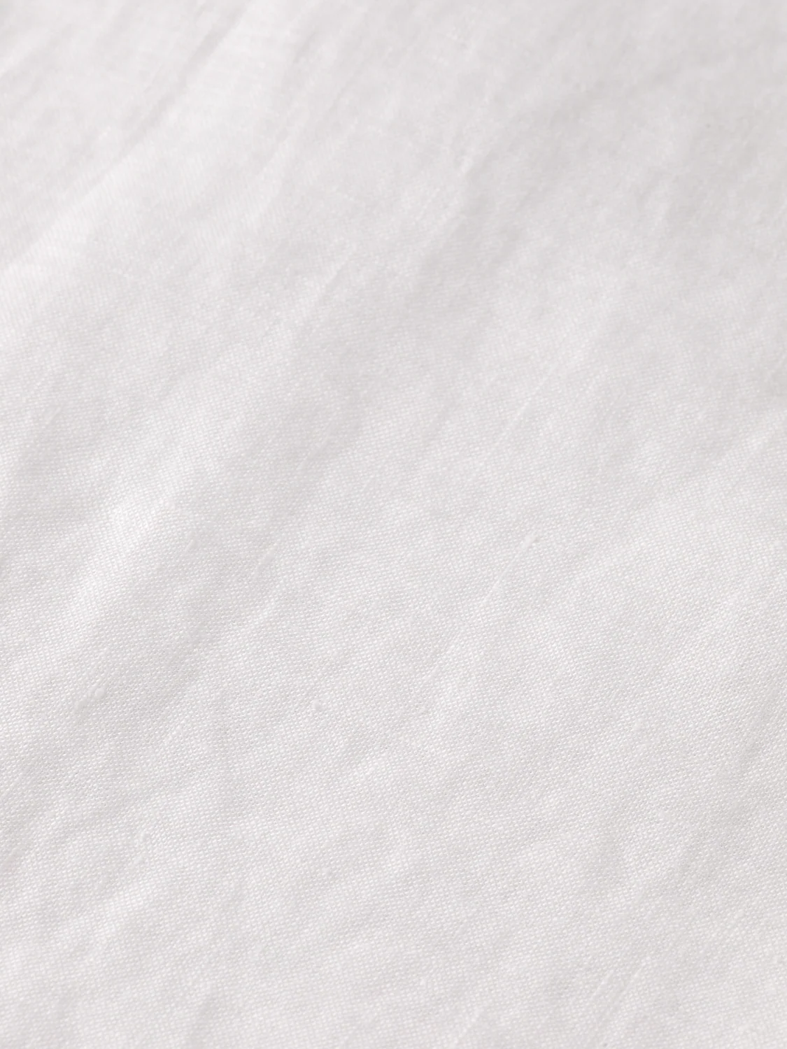 Essentials Collarless Linen Shirt - Image 14