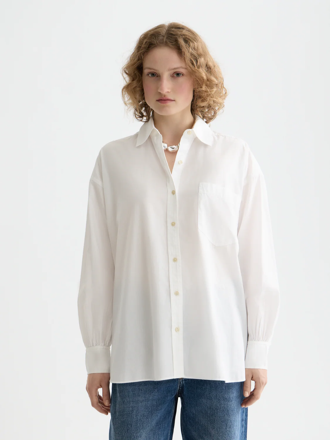 Essentials GIRLFRIEND POPLIN SHIRT - Image 8