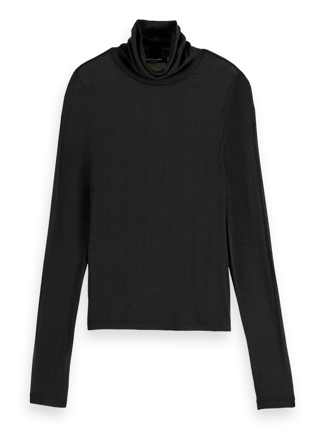 Essentials roll up neck long sleeve top - Image 4