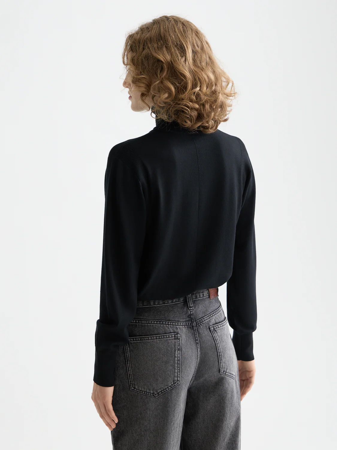 Essentials Roll Neck Pullover - Image 4