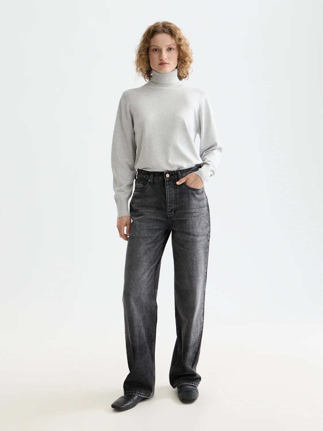 Essentials Roll Neck Pullover - Image 9