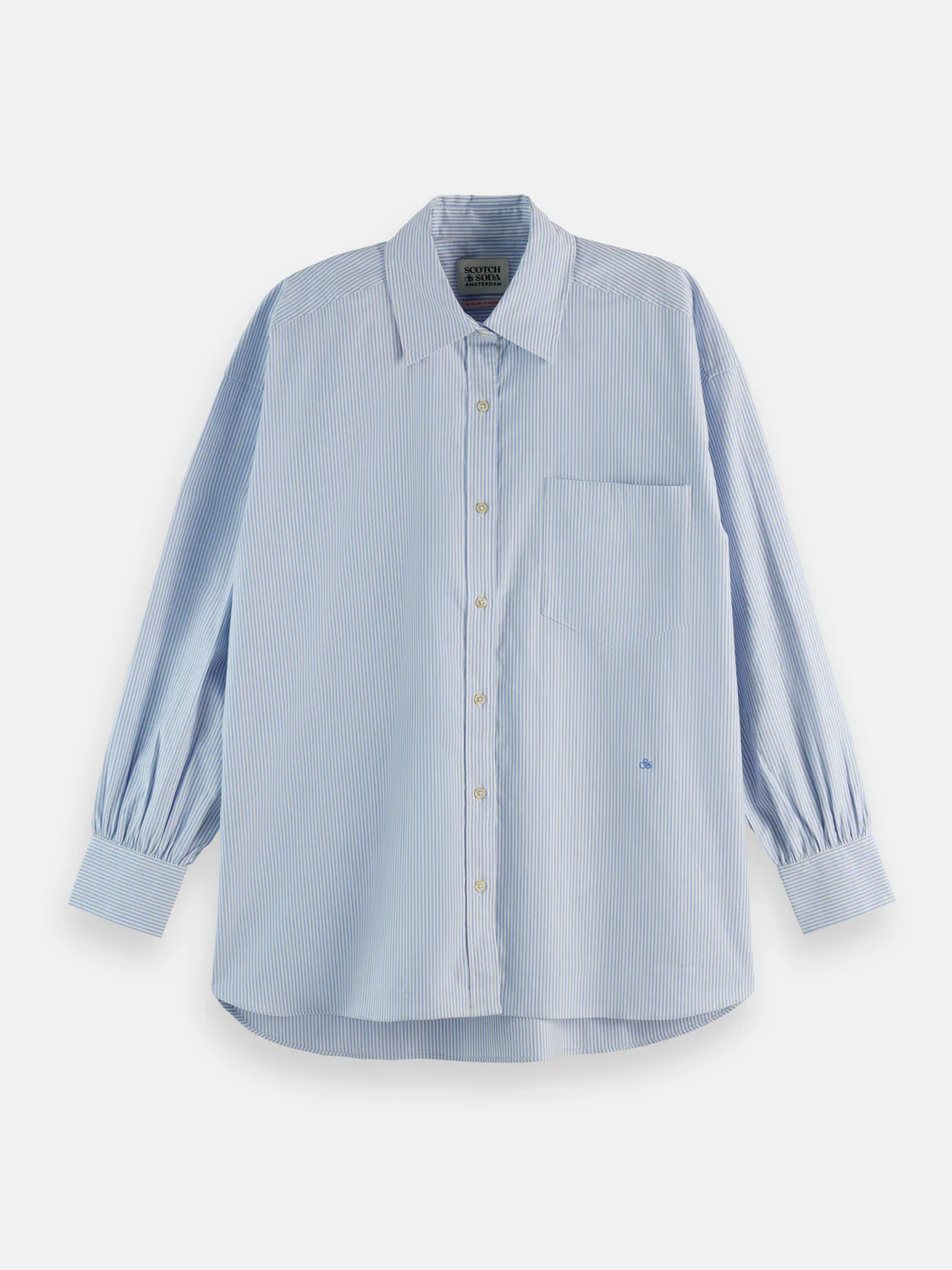 Essentials GIRLFRIEND OXFORD STRIPES SHIRT - Image 5