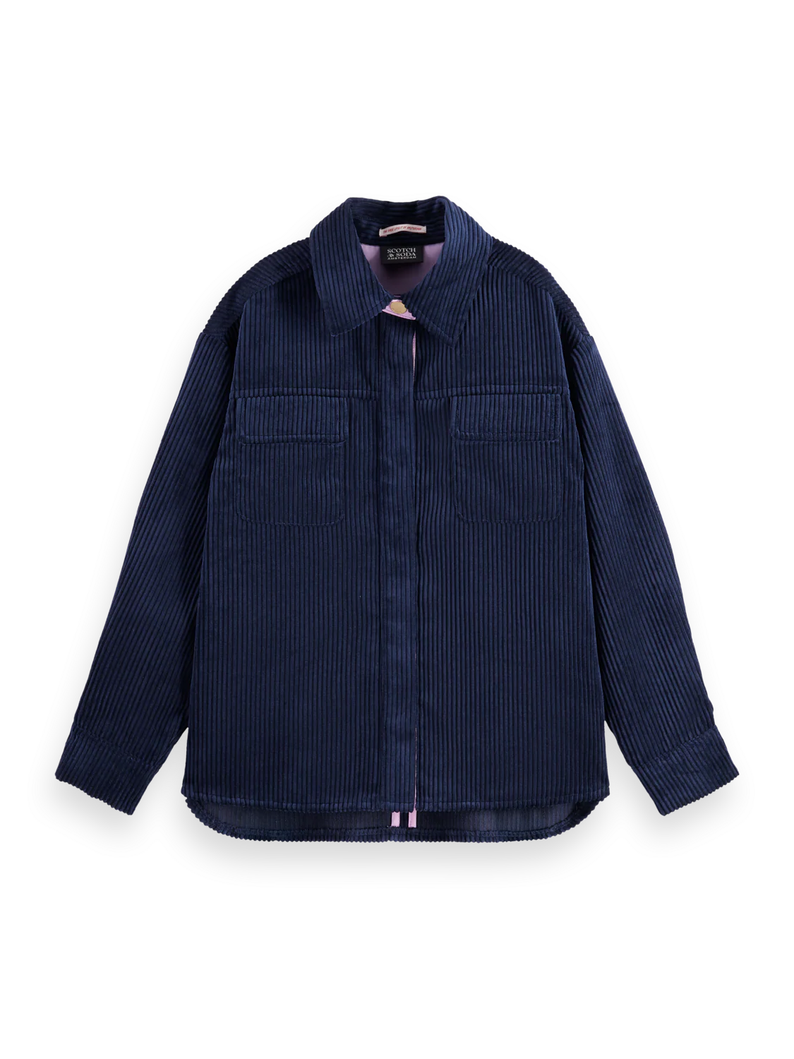 Girls Oversized corduroy shirt