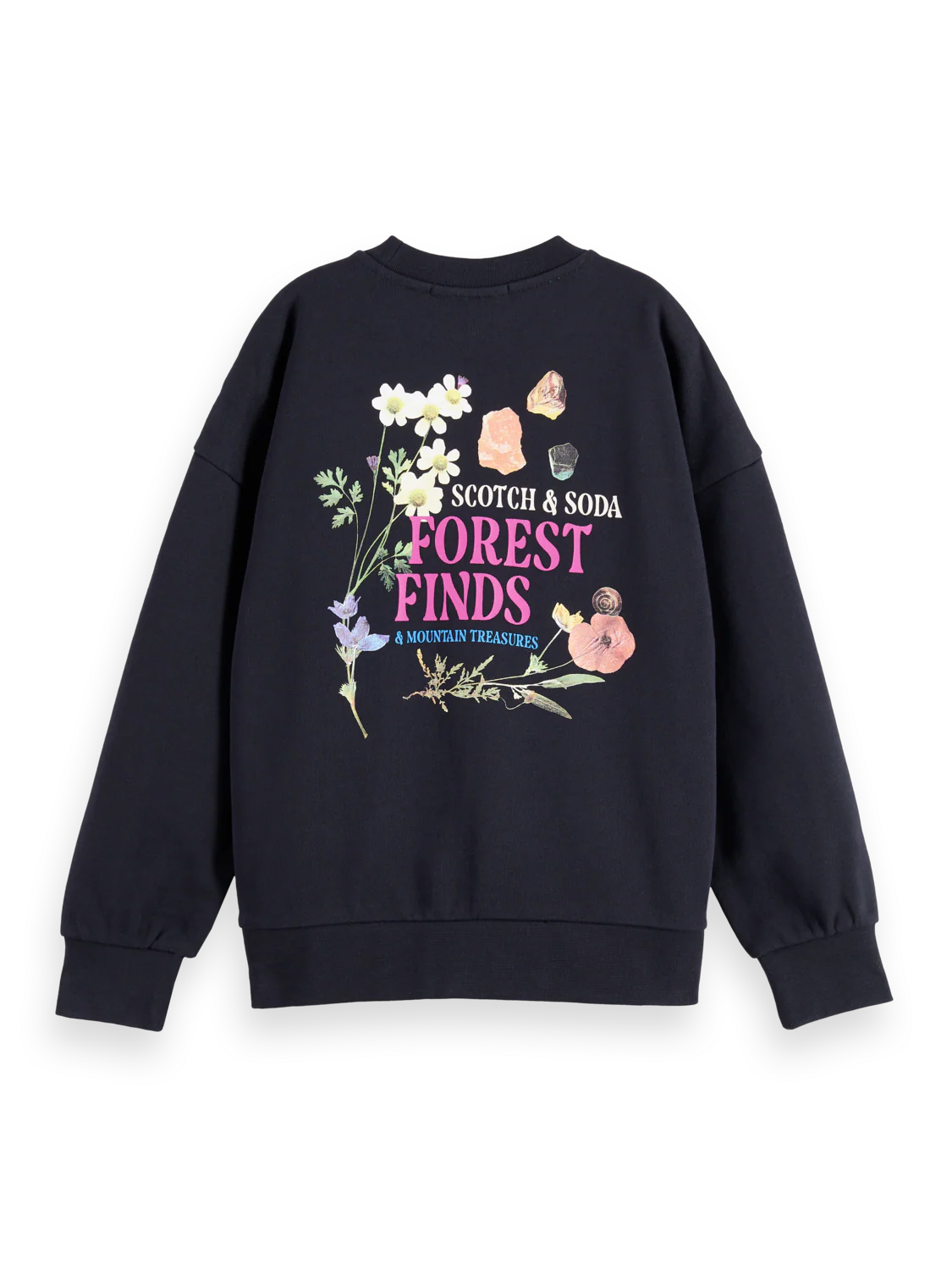 Girls Loose artwork sweatshirt - Image 2