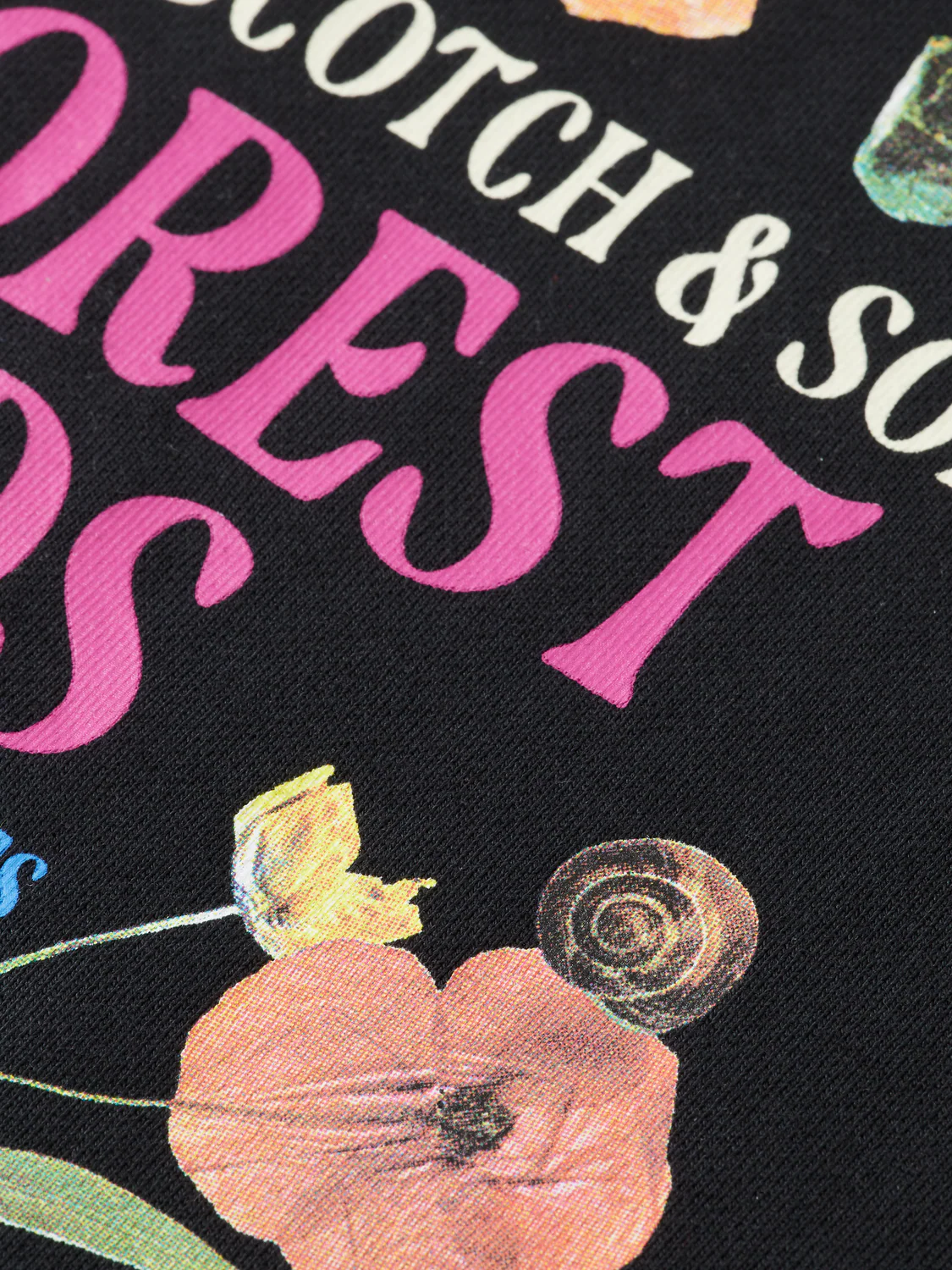 Girls Loose artwork sweatshirt - Image 3