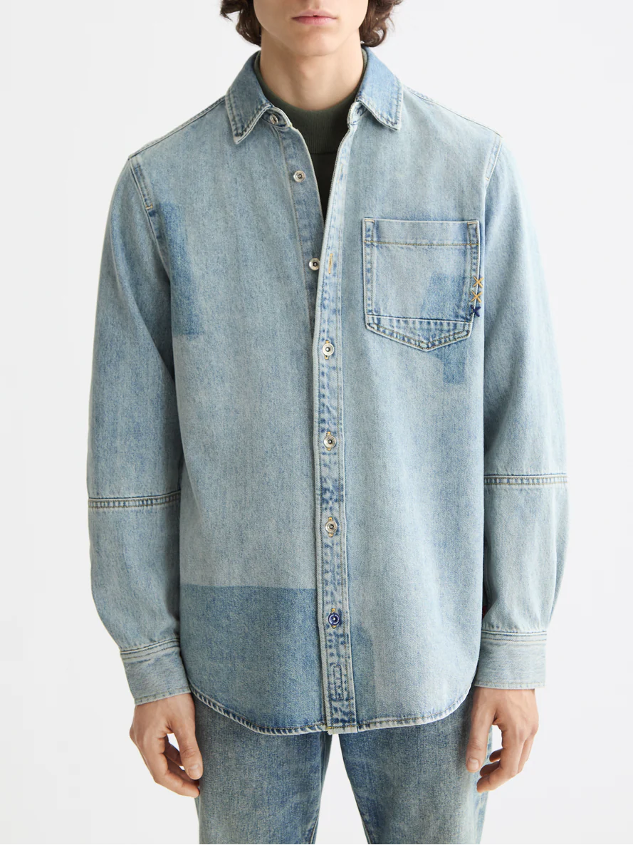 Denim overshirt