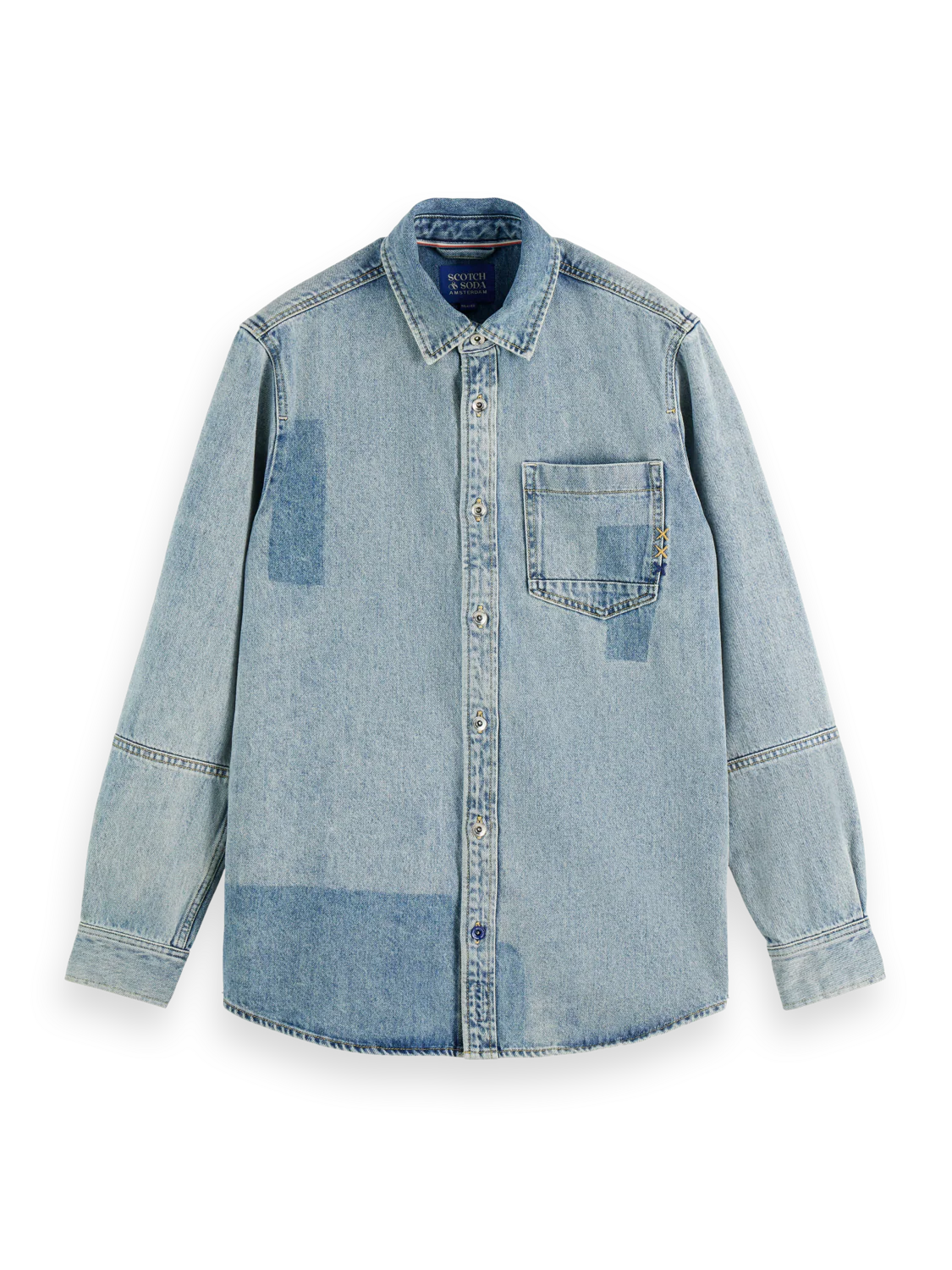 Denim overshirt - Image 5