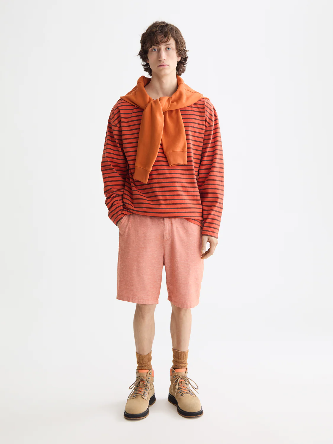 long sleeve breton top - Image 2