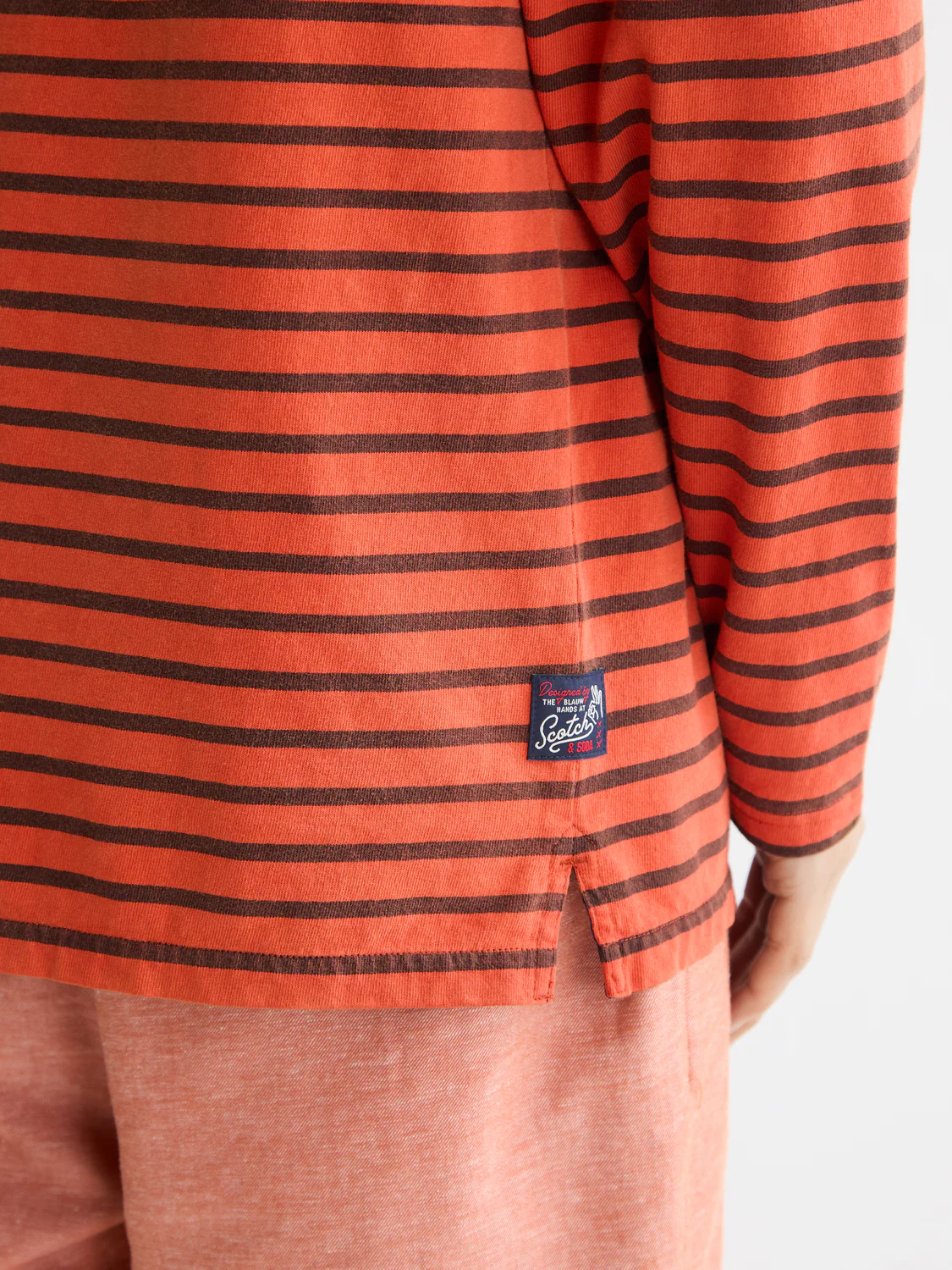 long sleeve breton top - Image 3