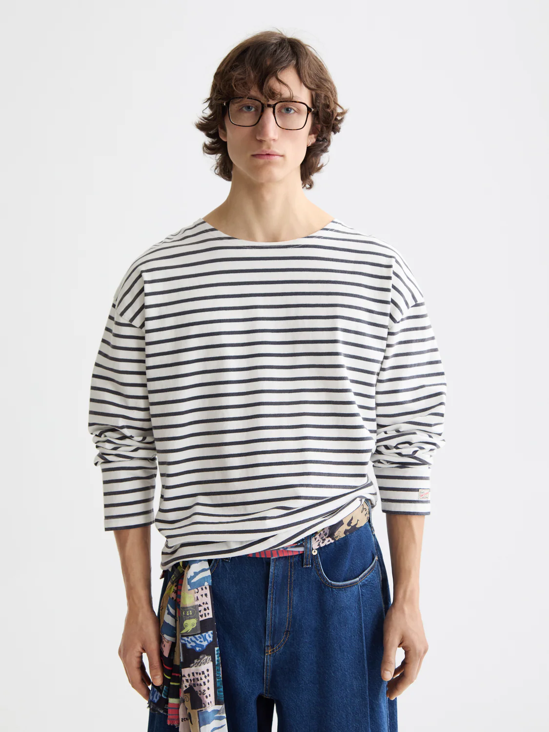 long sleeve breton top - Image 8