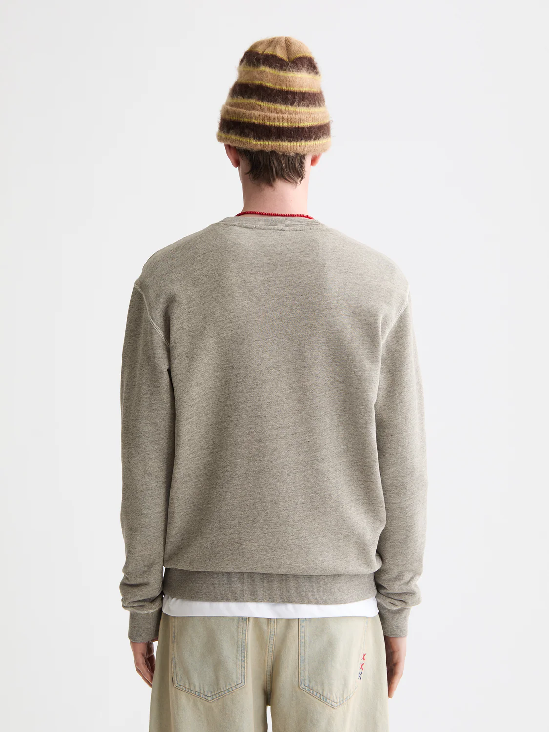Denim washed artwork sweatshirt - Image 10