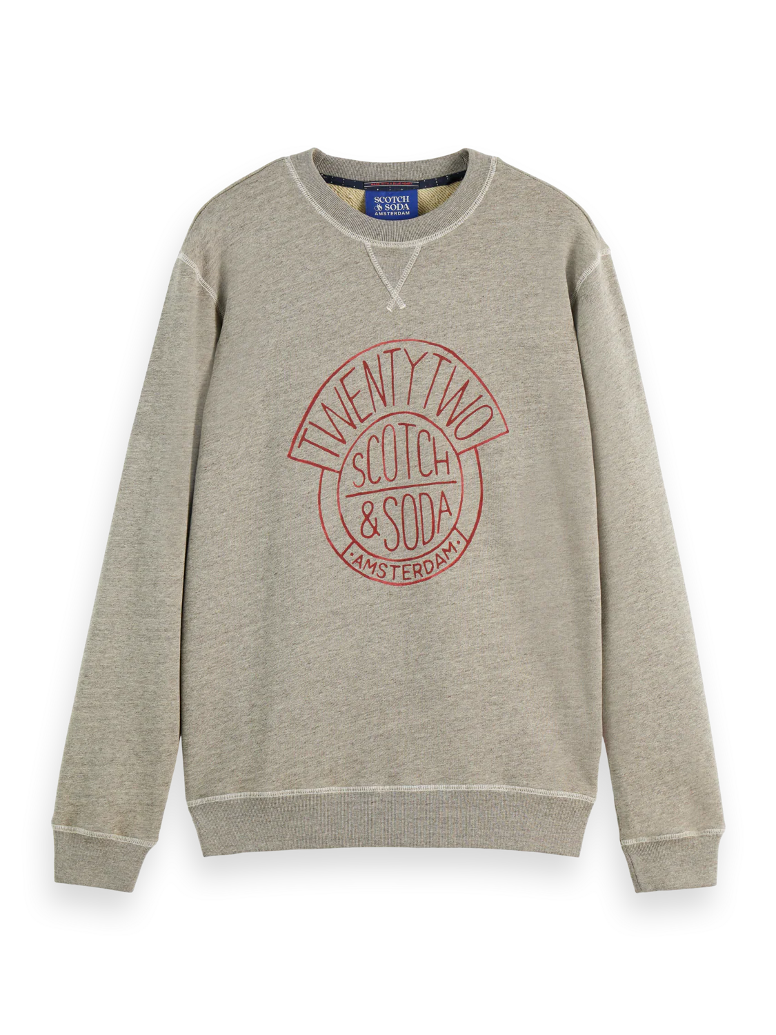 Denim washed artwork sweatshirt - Image 11