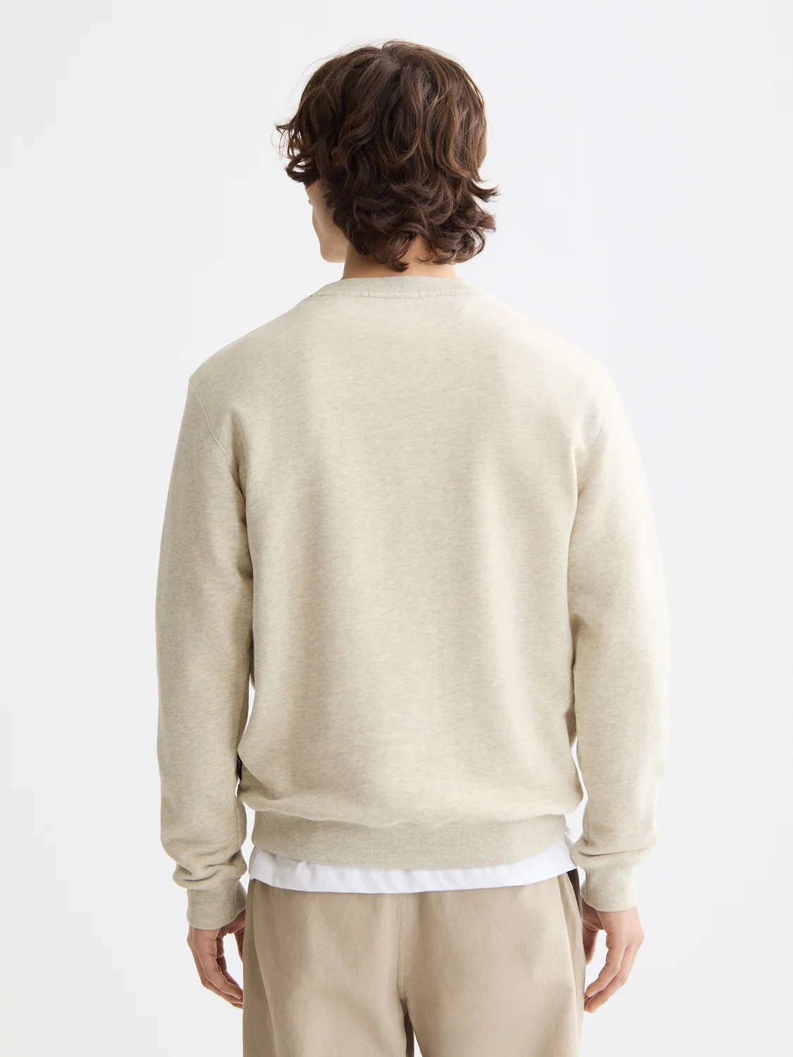 Denim washed artwork sweatshirt - Image 6