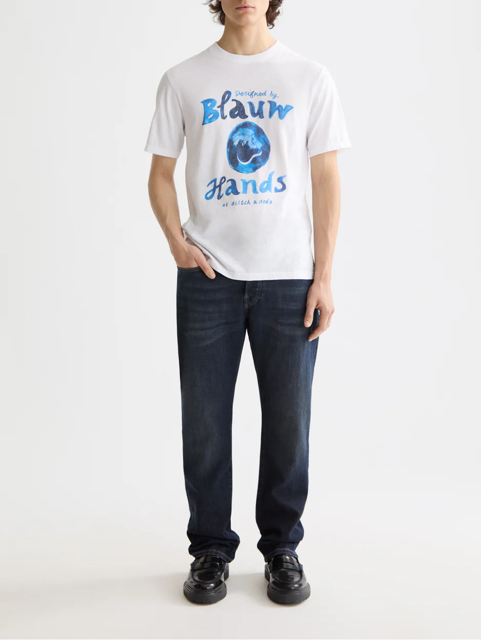Denim artwork t-shirt - Image 2