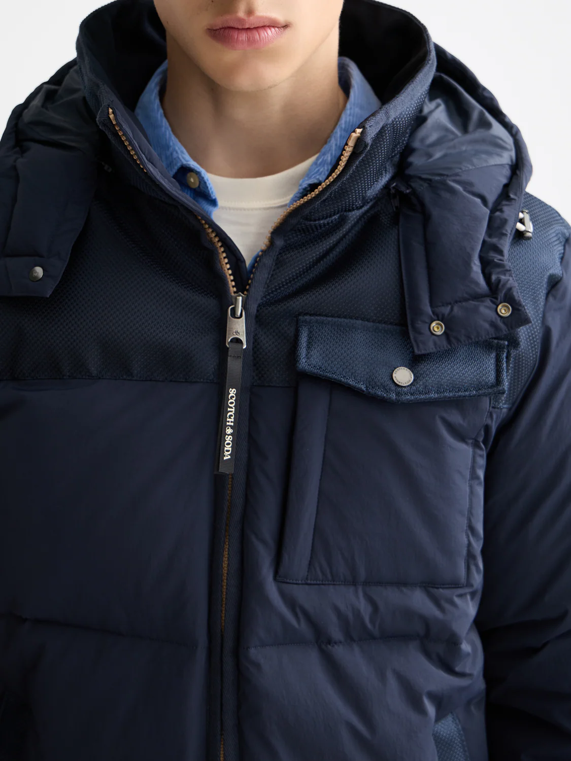 Hooded puffer jacket - Image 11