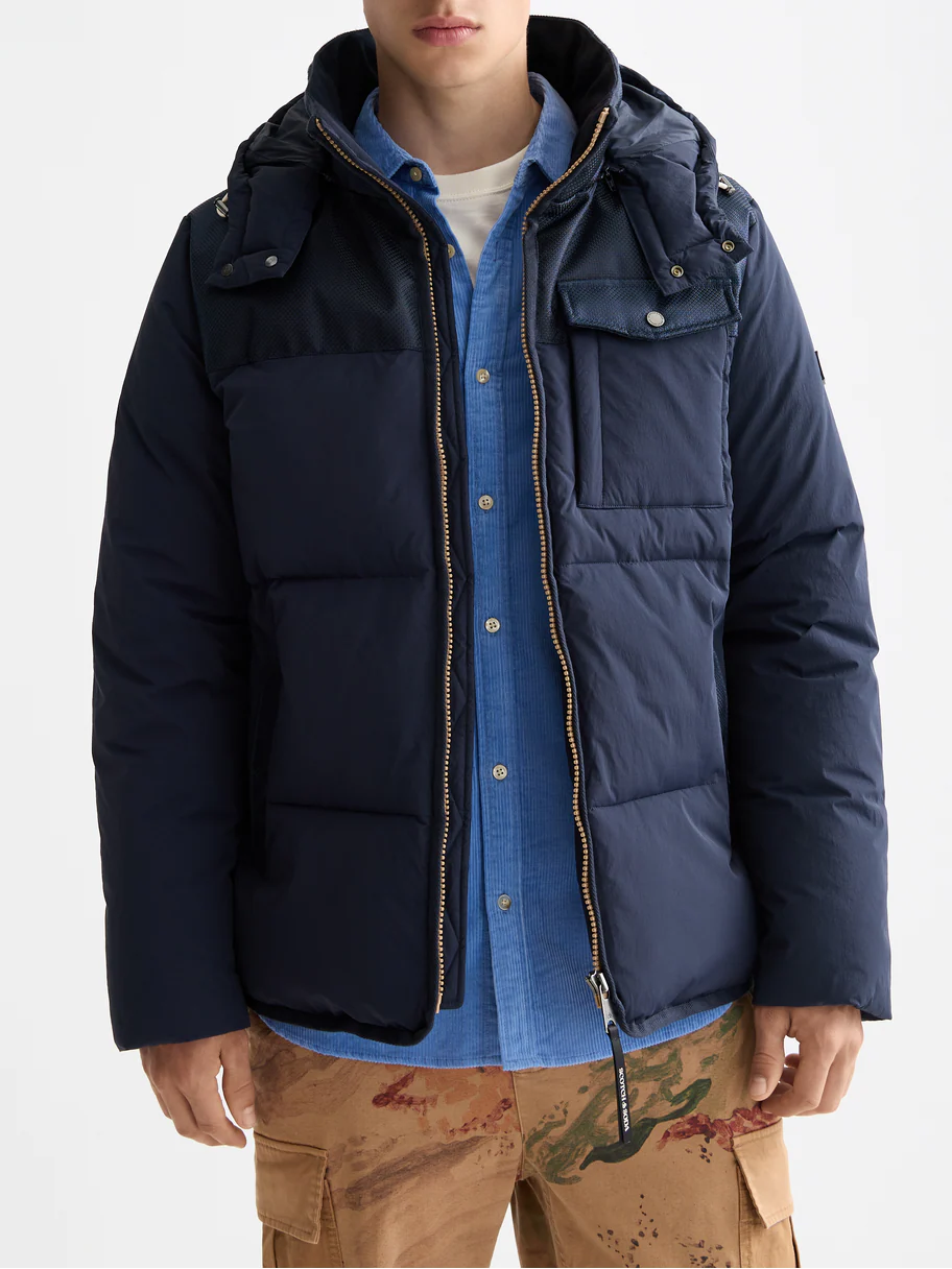 Hooded puffer jacket - Image 9
