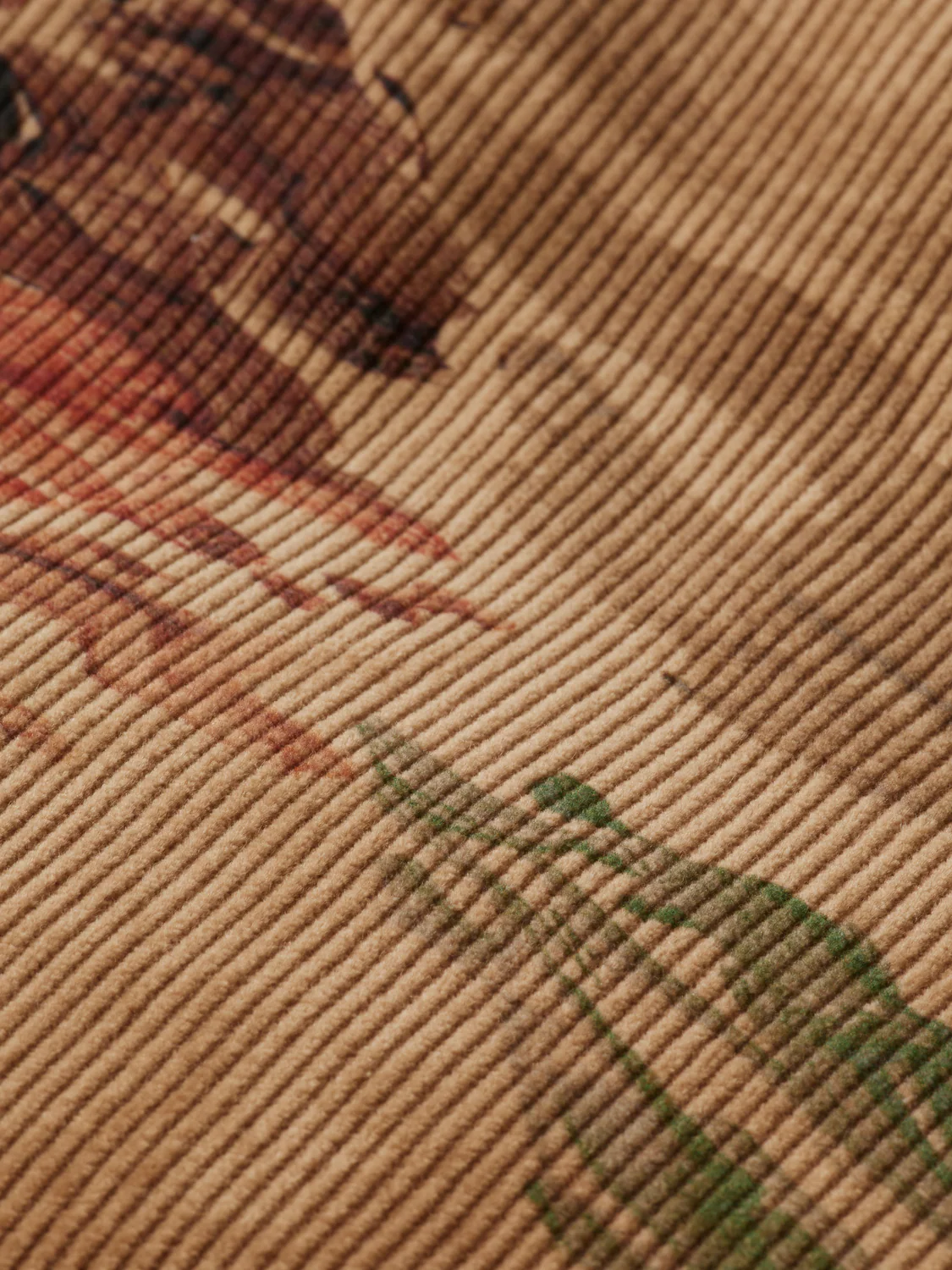 Mountain print corduroy puffer - Image 7
