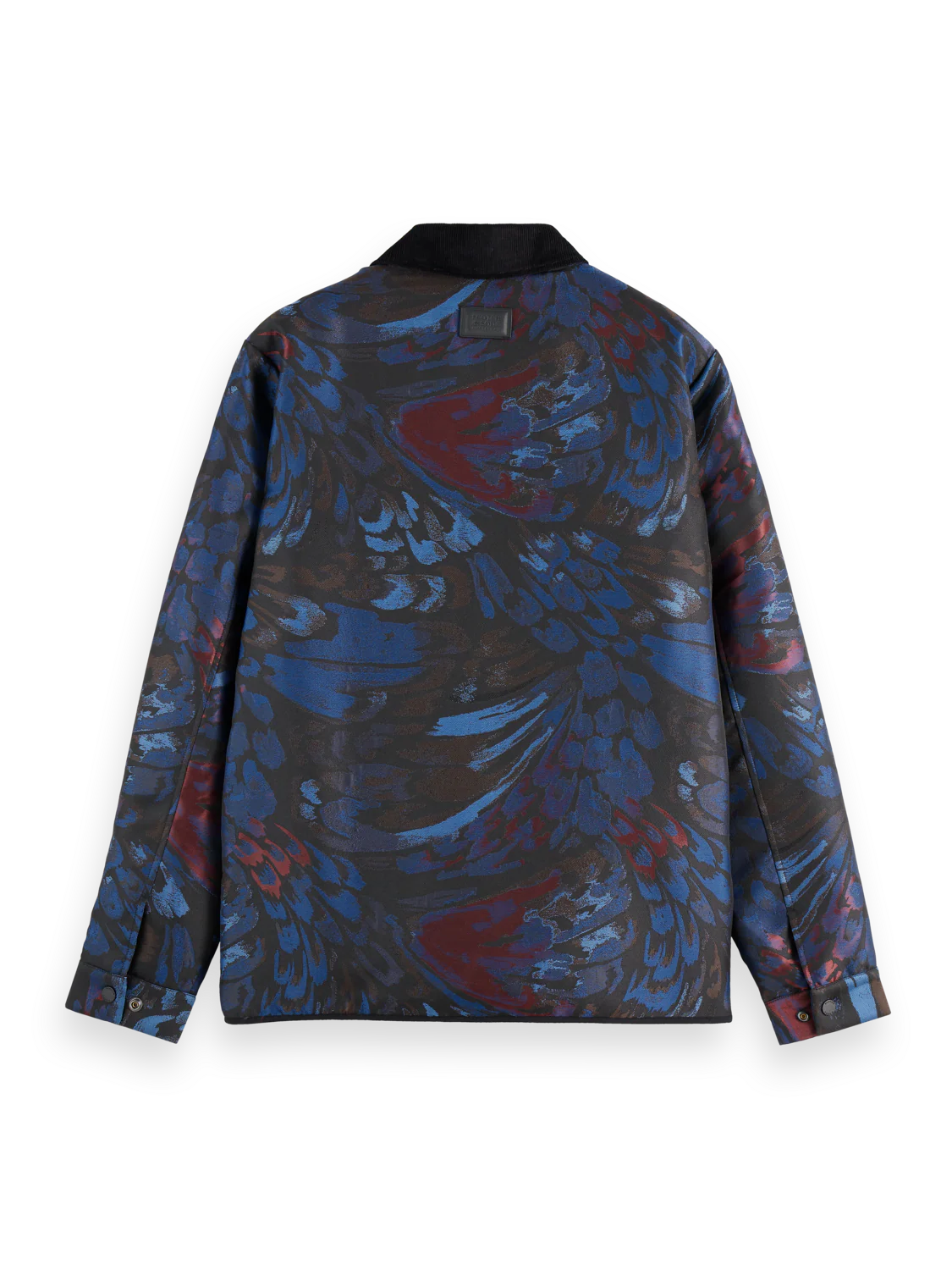 Jacquard feathers blouson - Image 6