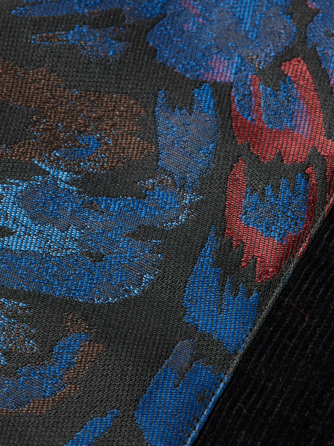 Jacquard feathers blouson - Image 7