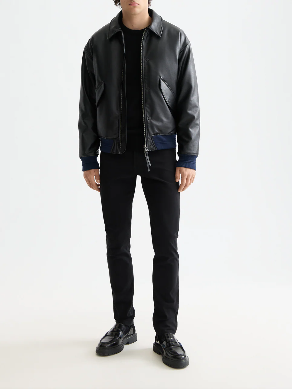 Vegan leather puffer - Image 2
