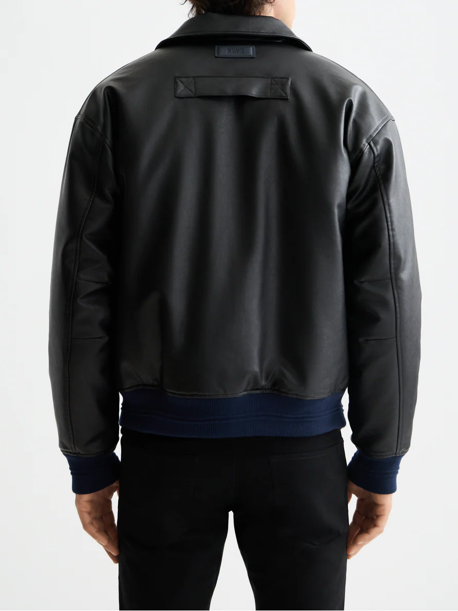 Vegan leather puffer - Image 4