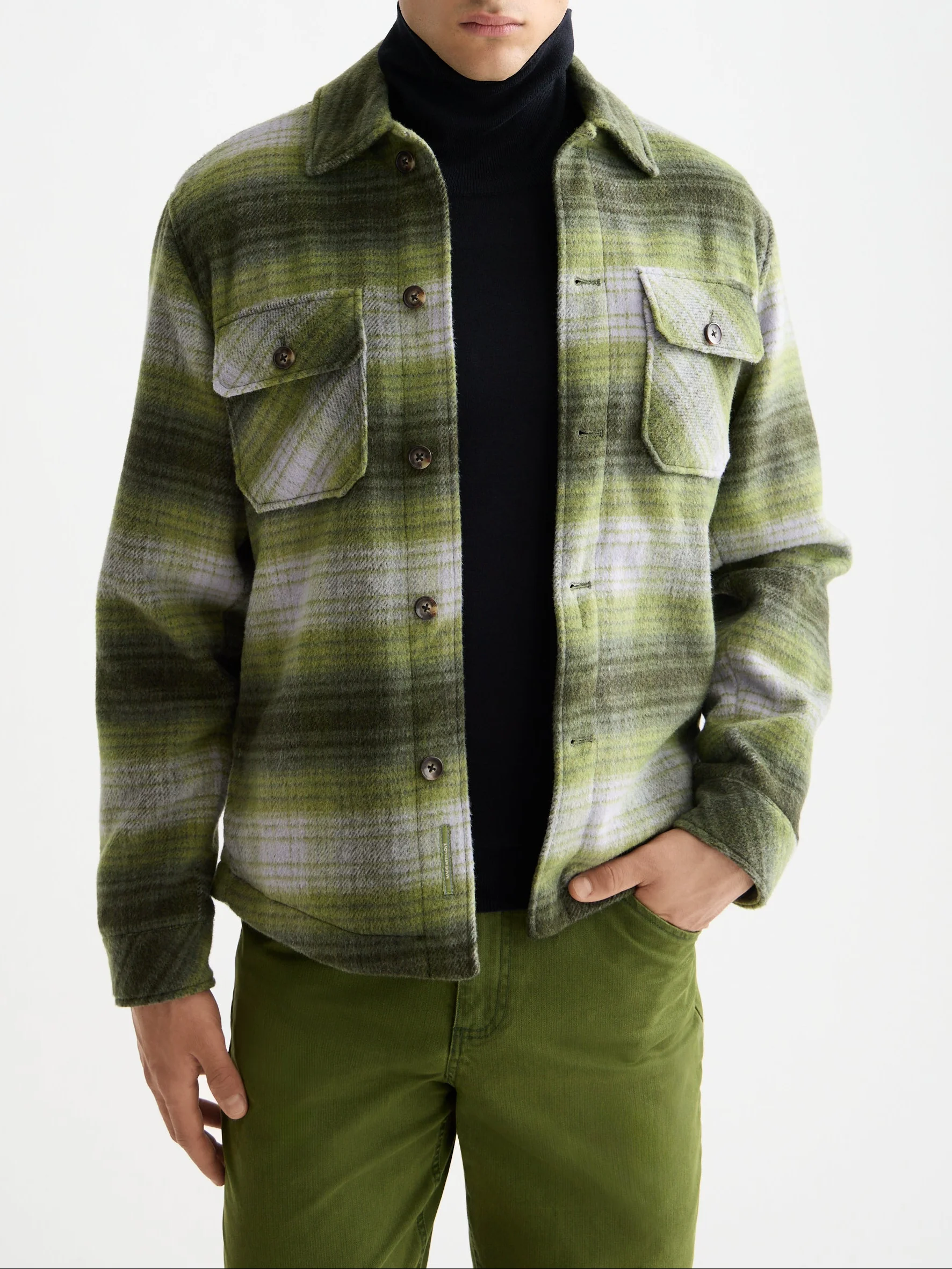 Check overshirt