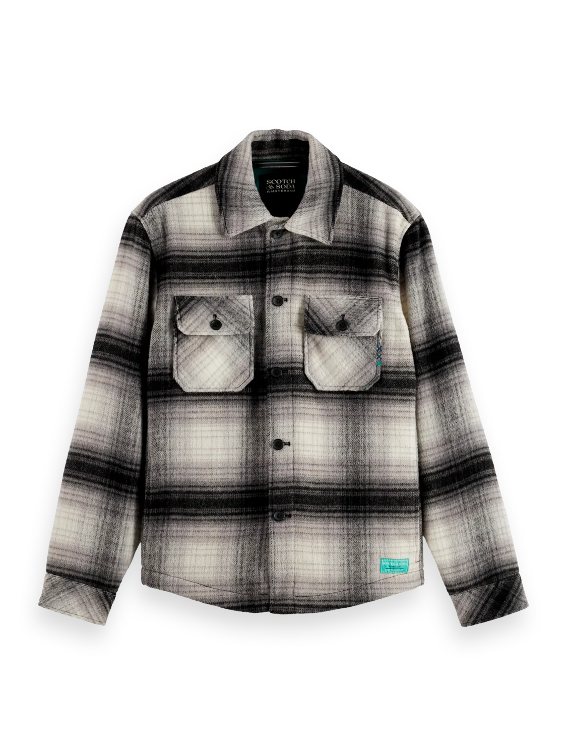 Check overshirt - Image 12