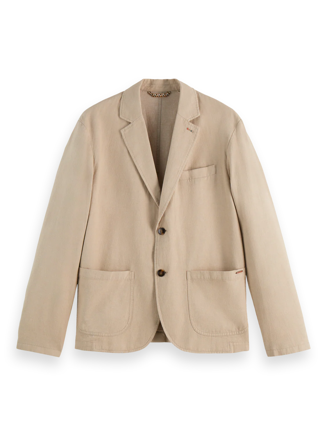 cotton linen twill blazer - Image 5