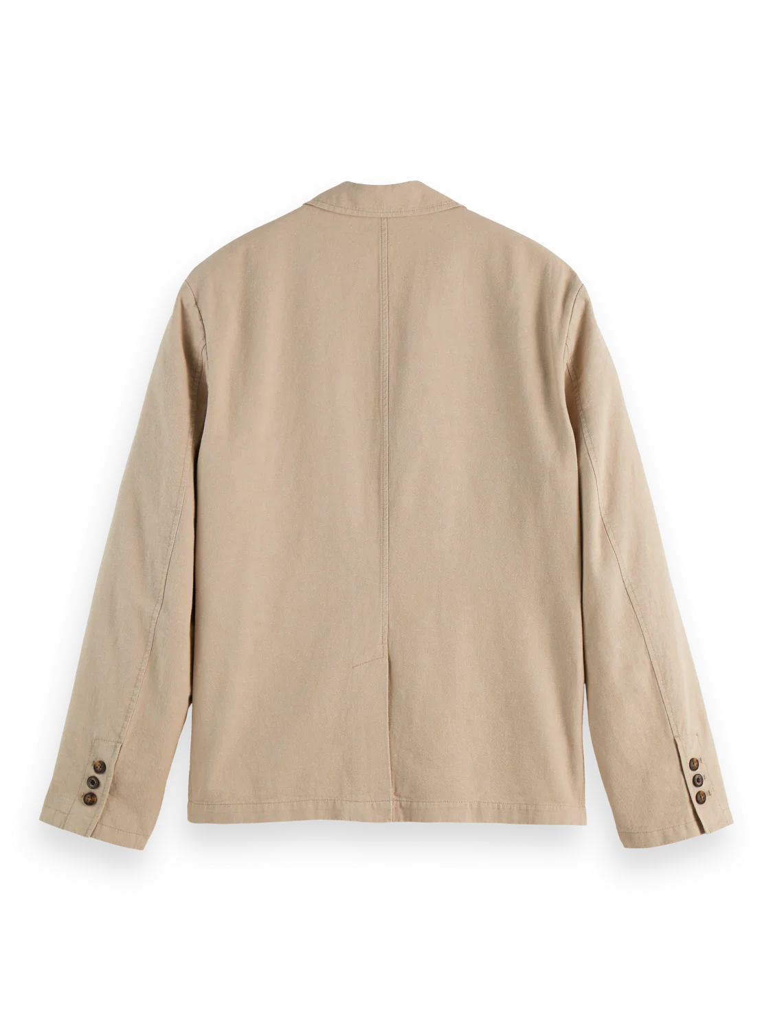cotton linen twill blazer - Image 6