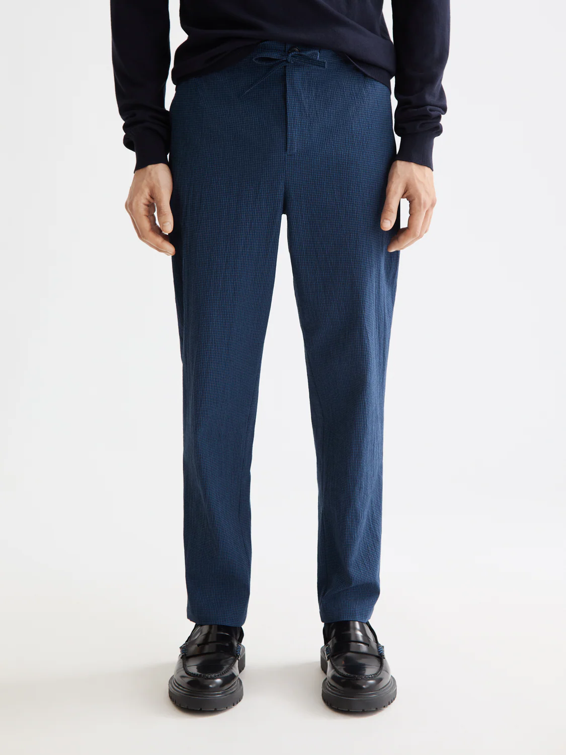 Finch Cotton blend seersucker jogger - Image 2