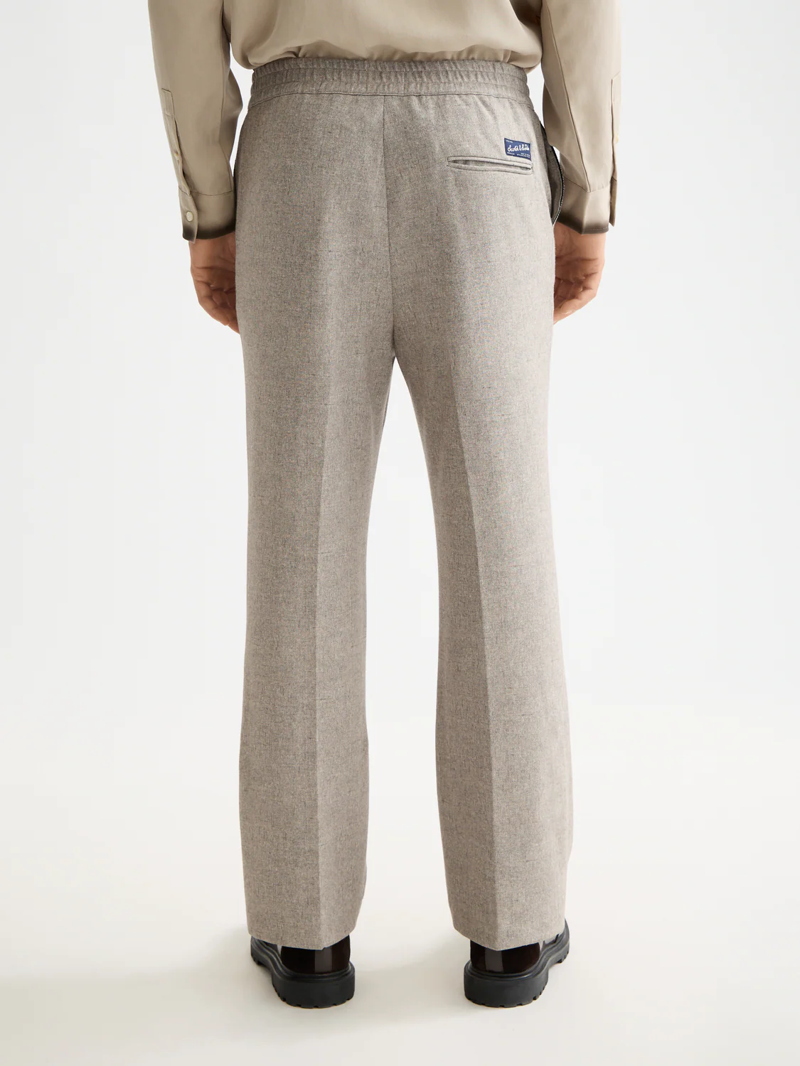 Tailored relaxed straight jogger - Image 4