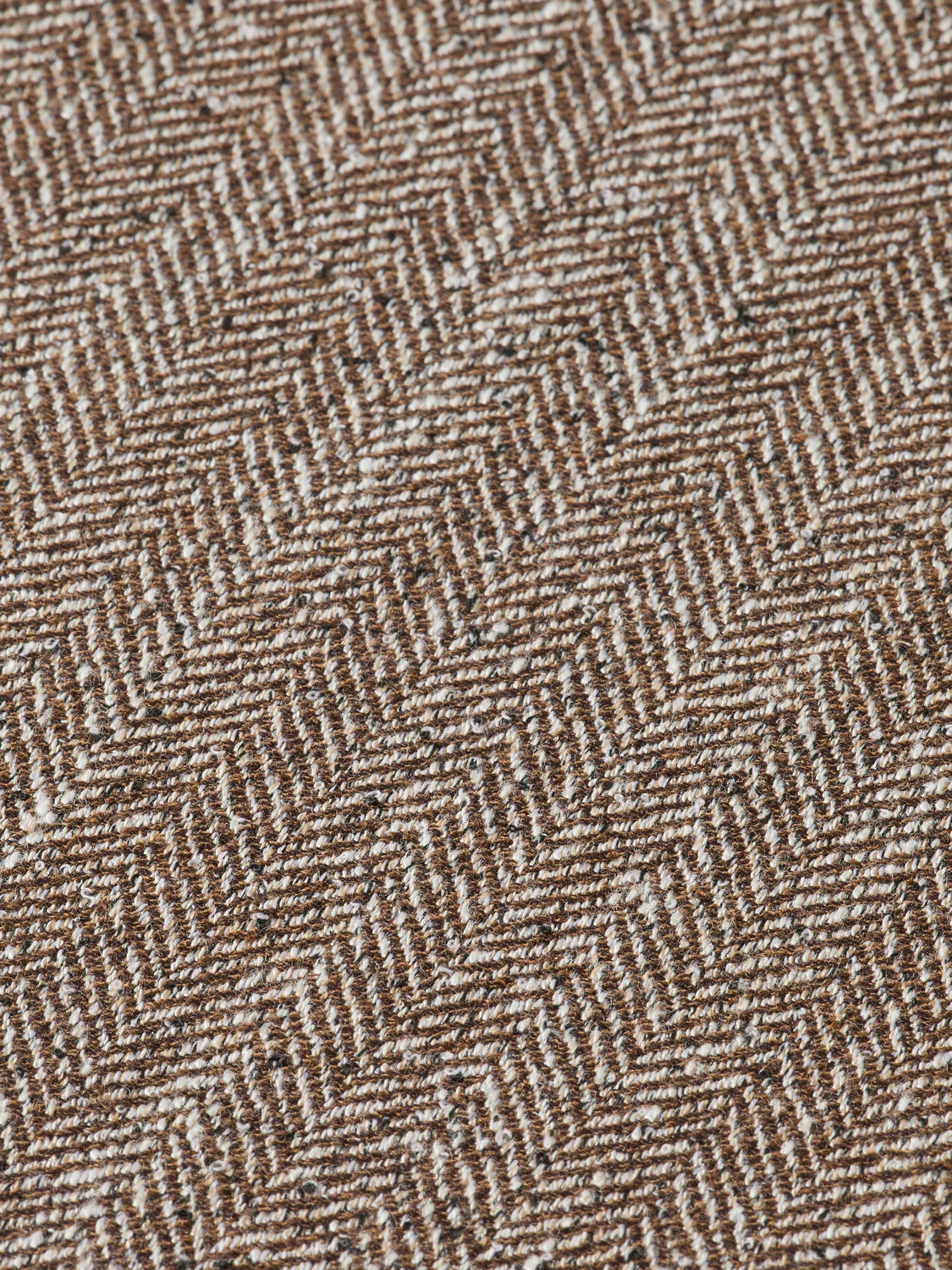 Herringbone yarn-dyed pleated baggy chino - Image 7