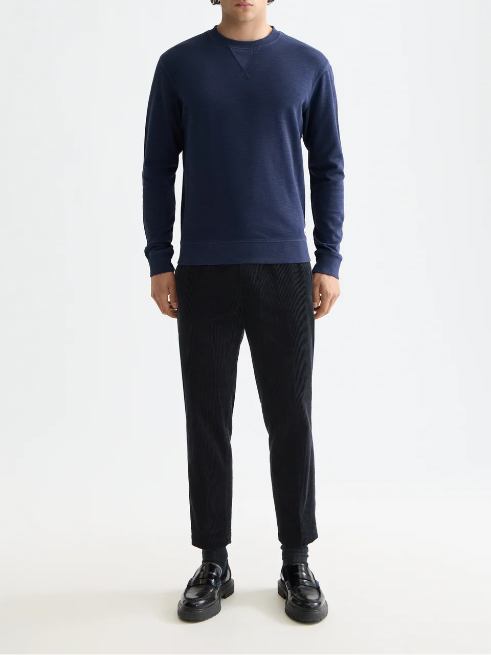 Fave Cotton corduroy loose tapered jogger